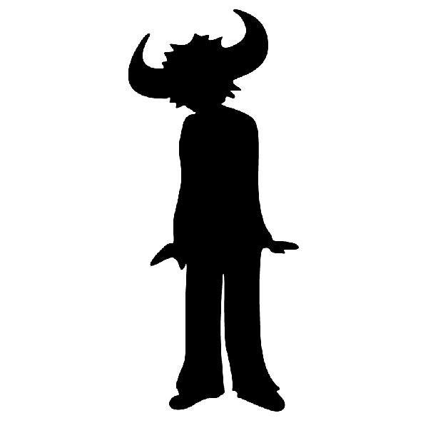 Pegatinas: Logo Buffalo Man de Jamiroquai
