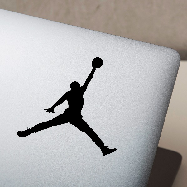 Pegatinas: Silueta Air Jordan (Nike)