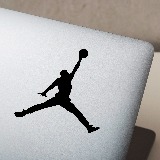 Pegatinas: Silueta Air Jordan (Nike) 2