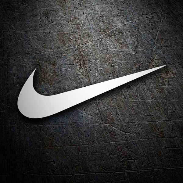 Pegatinas: Logotipo Nike Swoosh Estilizado
