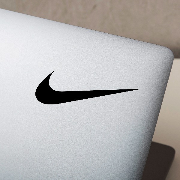 Pegatinas: Logotipo Nike Swoosh Estilizado