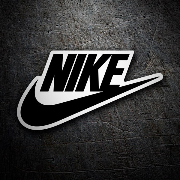 Pegatinas: Nike sobre su logo