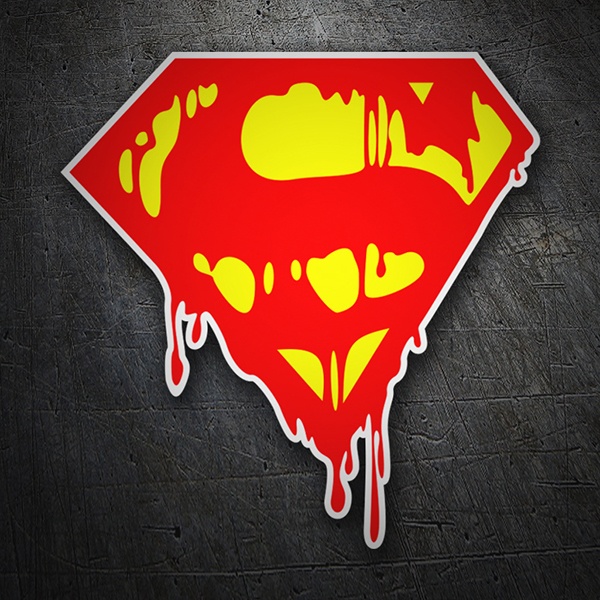 Pegatinas: Superman grafitti