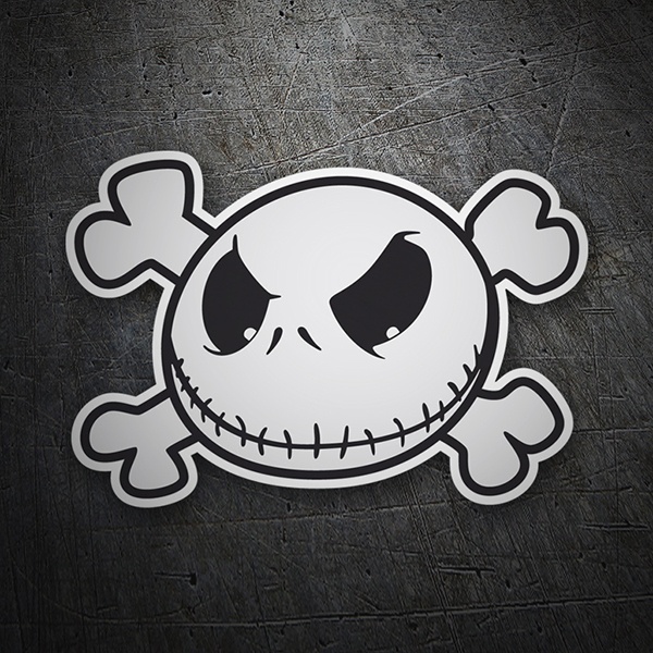 Pegatinas: Jack Skeleton Pirata
