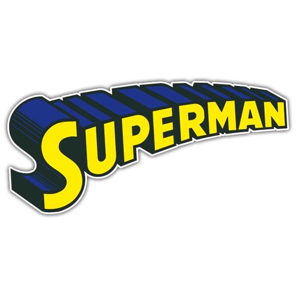 Pegatinas: Superman Logo