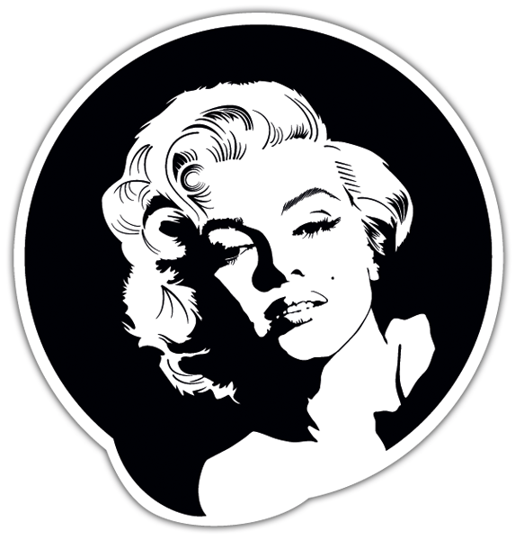 Pegatinas: Marilyn Monroe