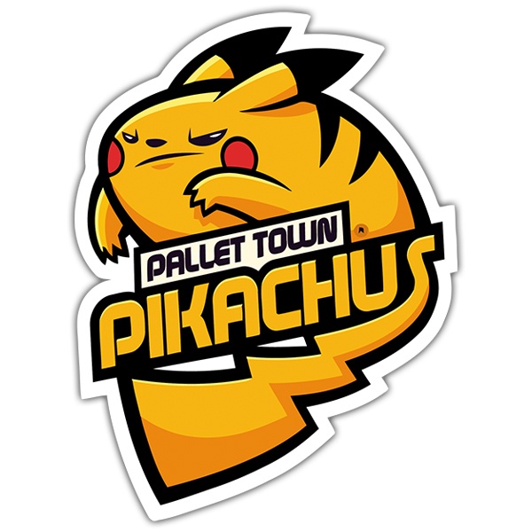 Pegatinas: Pueblo Paleta Pikachu