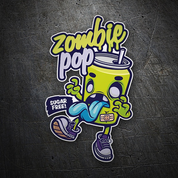 Pegatinas: Zombie Pop