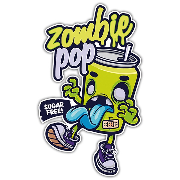 Pegatinas: Zombie Pop