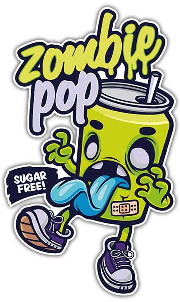 Pegatinas: Zombie Pop