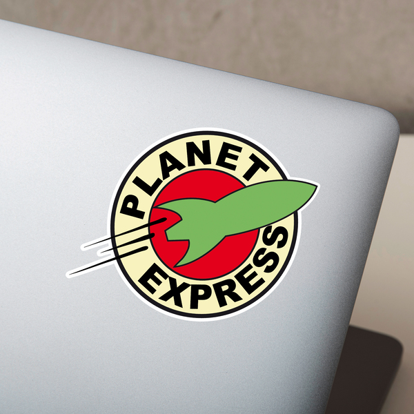 Pegatinas: Futurama Planet express