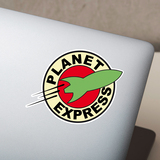 Pegatinas: Futurama Planet express 4