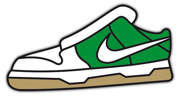 Pegatinas: Zapatilla Nike