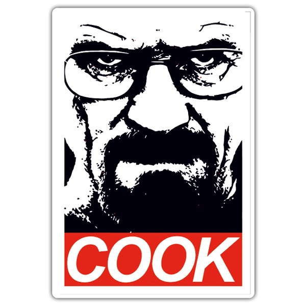 Pegatinas: Breaking Bad Cook