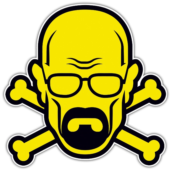 Pegatinas: Breaking Bad Pirata para Coche y Moto
