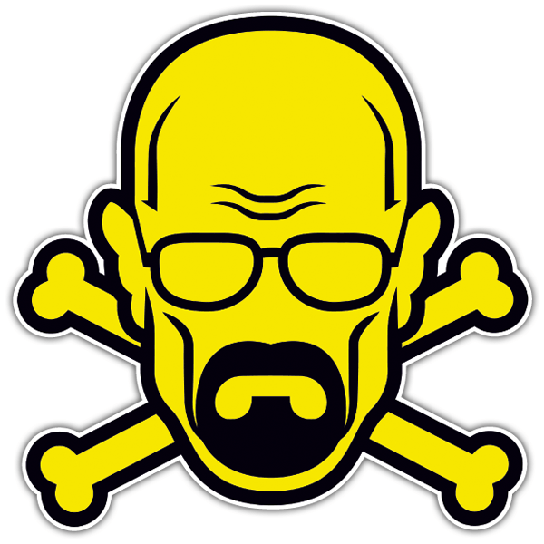 Pegatinas: Breaking Bad Pirata para Coche y Moto