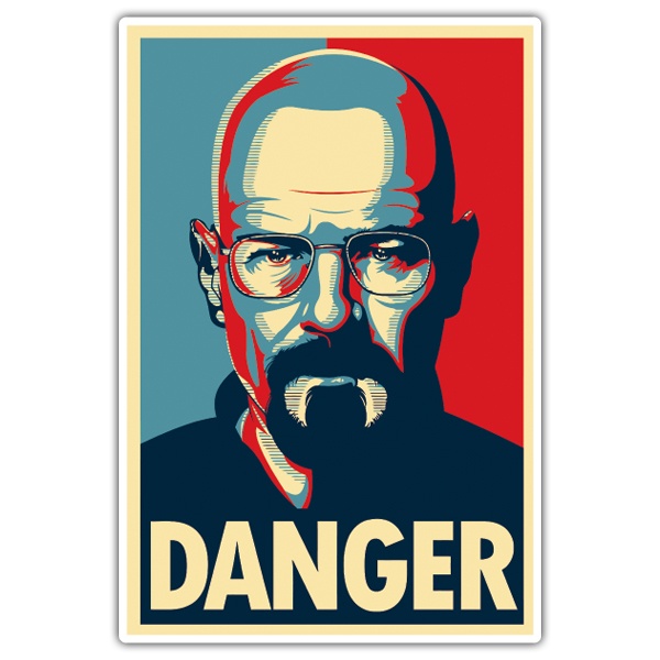 Pegatinas: Breaking Bad Danger