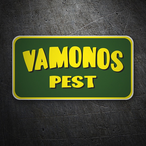 Pegatinas: VAMONOS PEST