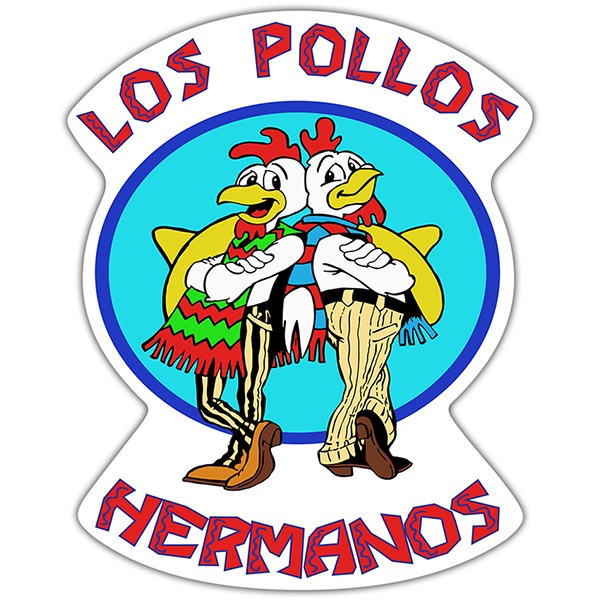 Pegatinas: Breaking Bad Los Pollos