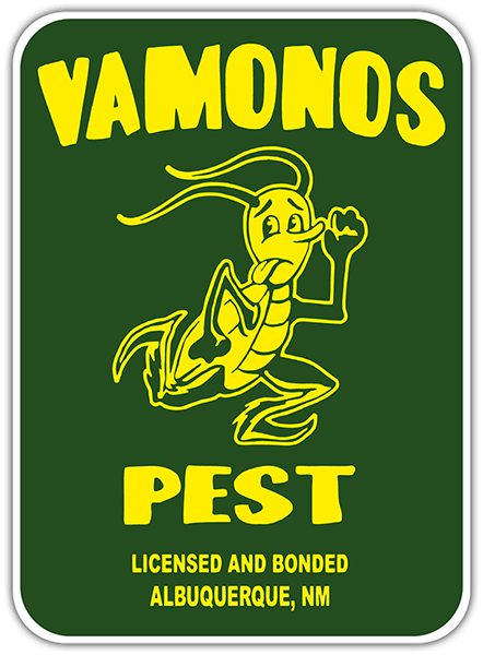 Pegatinas: Breaking Bad Vamonos Pest