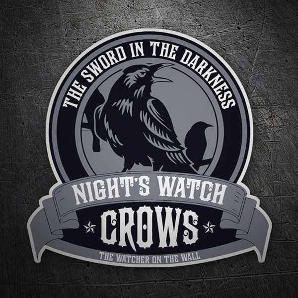 Pegatinas: Nights Watch Crows