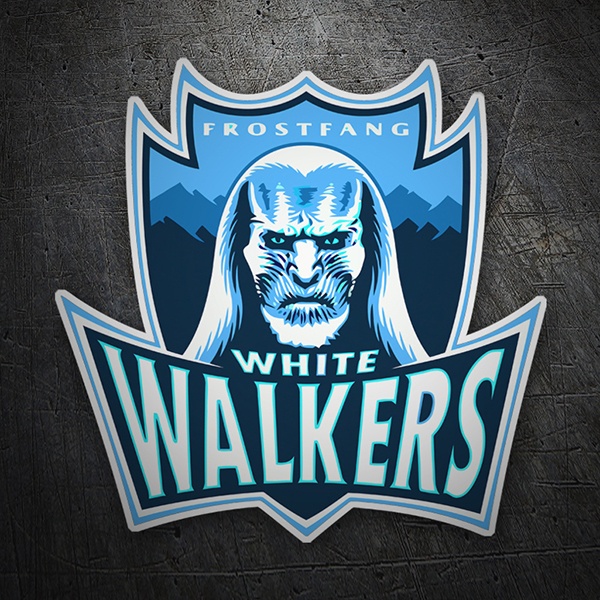 Pegatinas: Juego de Tronos White Walkers