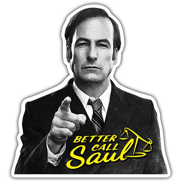 Pegatinas: Breaking Bad Better call Saul