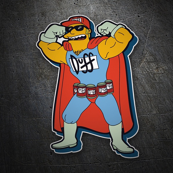 Pegatinas: Duffman