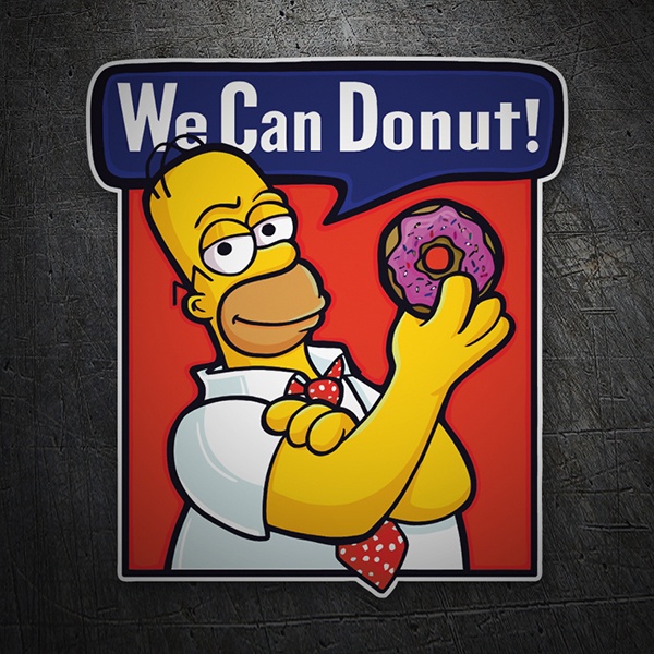 Pegatinas: We can Donut