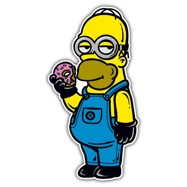 Pegatinas: Homer Minion
