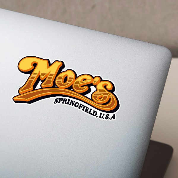 Pegatinas: Bar Moe's Springfield