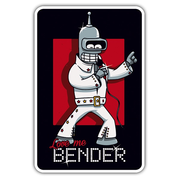 Pegatinas: Love me Bender