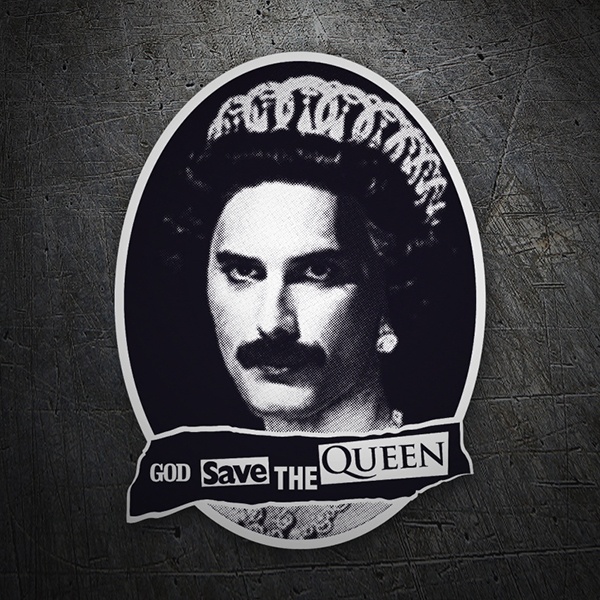 Pegatinas: God save the Queen