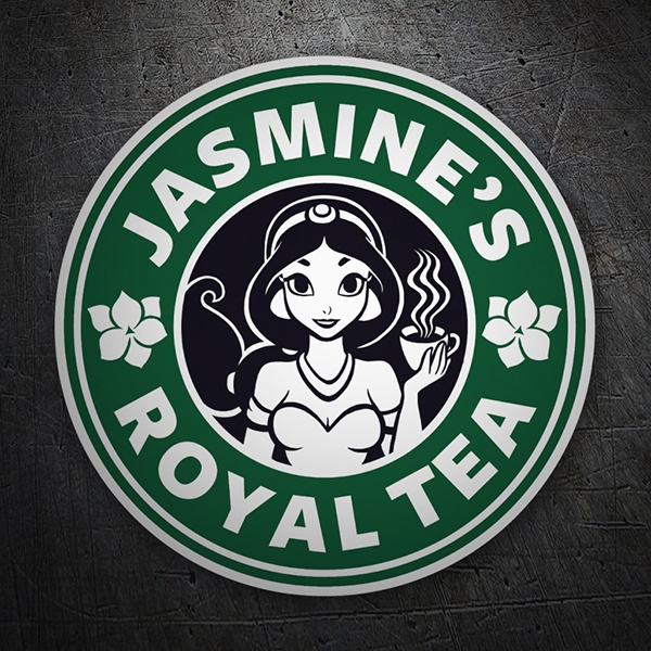 Pegatinas: Jasmine Royal tea