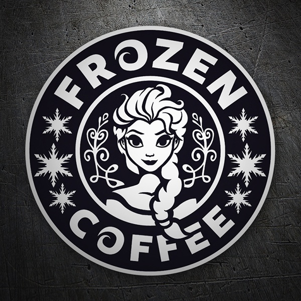Pegatinas: Frozen Coffee