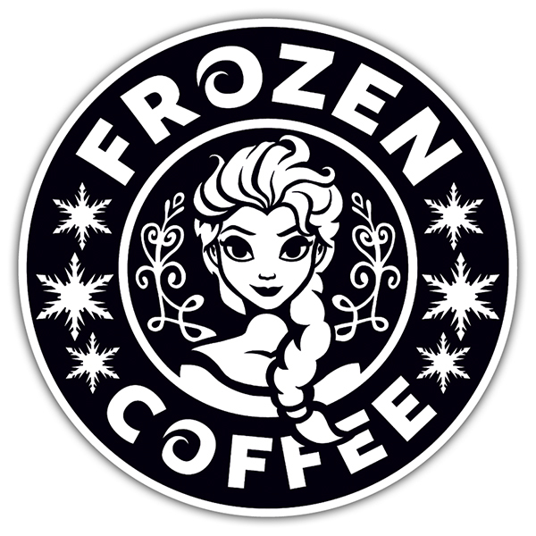 Pegatinas: Frozen Coffee
