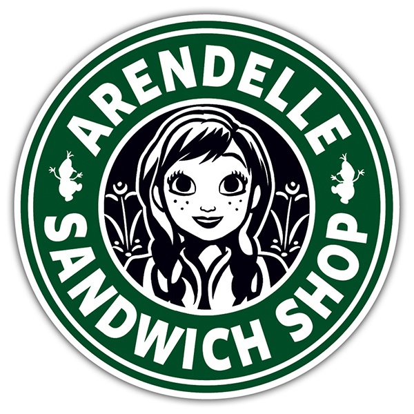 Pegatinas: Arendelle Sandwich Shop