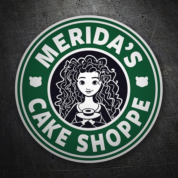 Pegatinas: Merida Cake Shoppe