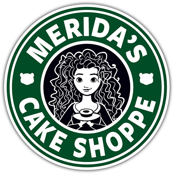 Pegatinas: Merida Cake Shoppe