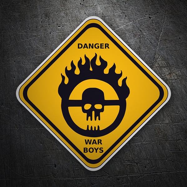 Pegatinas: Danger War Boys