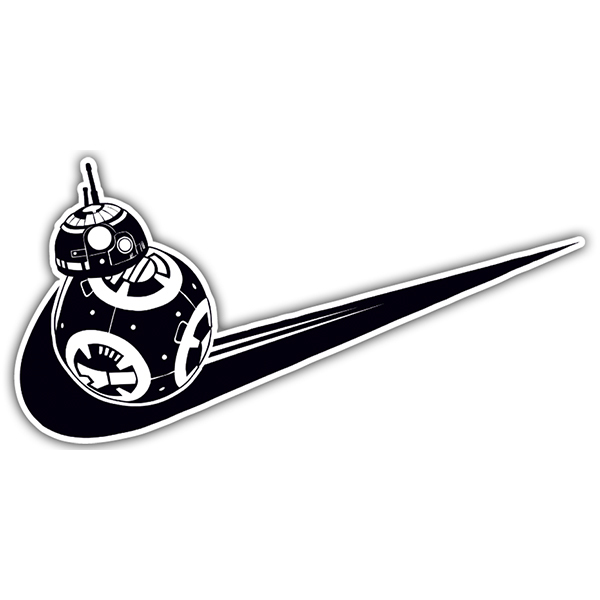 Pegatinas: BB8 Nike