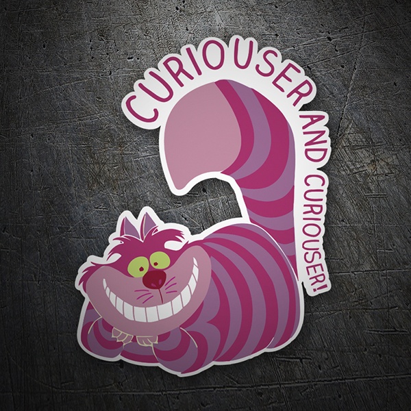 Pegatinas: Gato de Cheshire