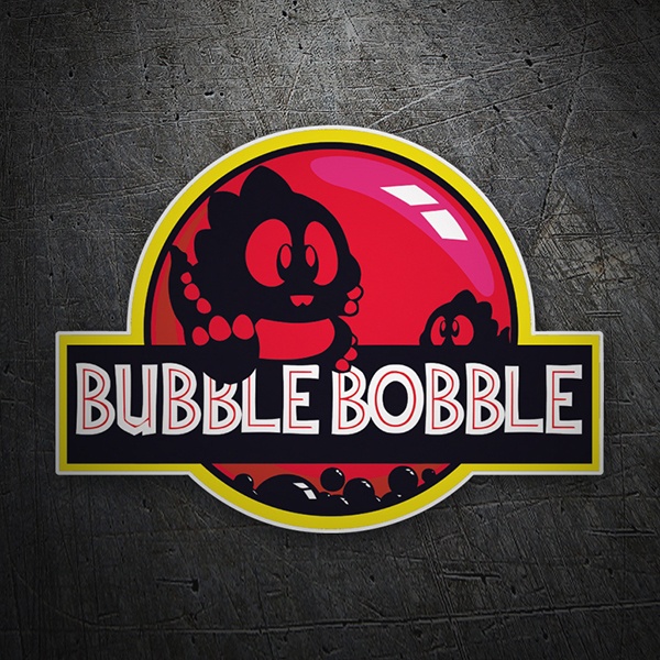 Pegatinas: Bubble bobble 1