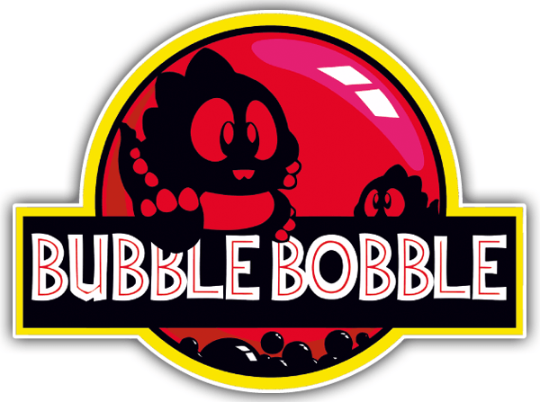Pegatinas: Bubble bobble 0