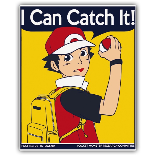 Pegatinas: Ash pokemon