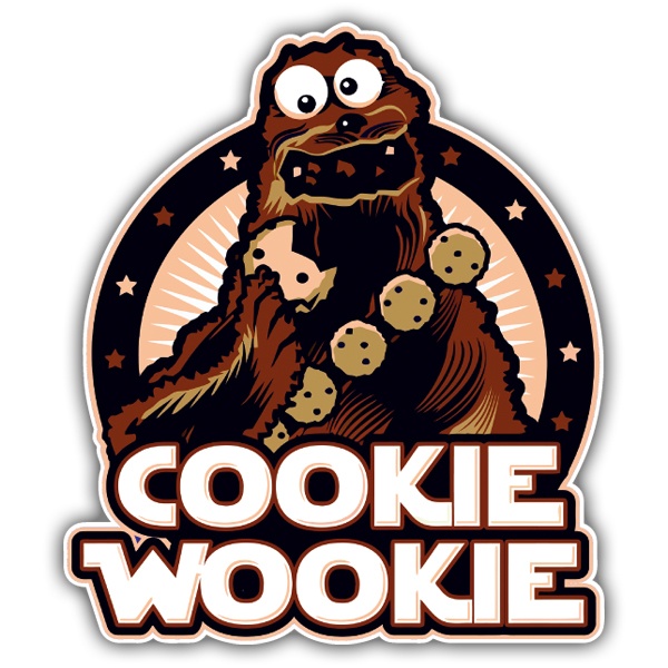 Pegatinas: Cookie Wookie