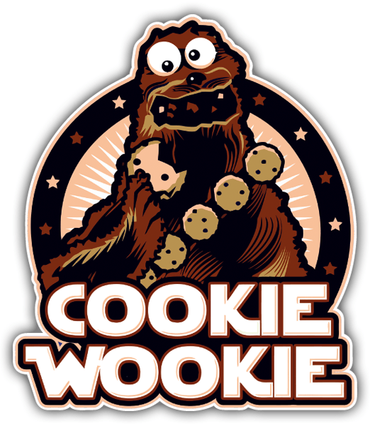Pegatinas: Cookie Wookie