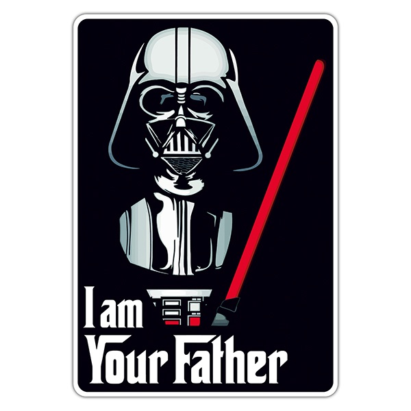 Pegatinas: Yo soy tu padre
