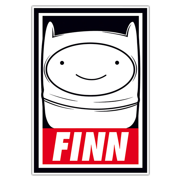 Pegatinas: Finn Obey