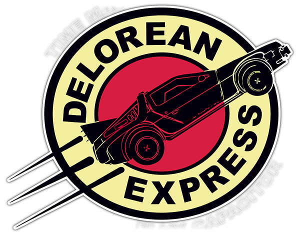 Pegatinas: Delorean Express 0